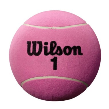 Balle WILSON Djumbo Ball Géante ROLAND Garros Rose
