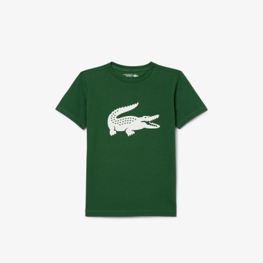 T-Shirt LACOSTE Junior Garçon SPORT Vert /...