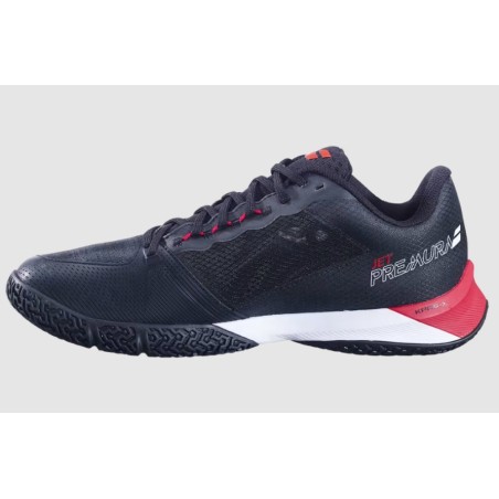 Chaussures Padel BABOLAT Homme JET PREMURA 2 Noir / Rouge PE 2025