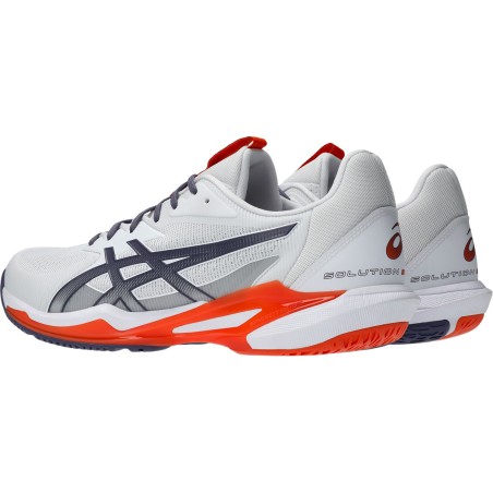 Chaussures ASICS Homme SOLUTION SPEED FF 3 Toutes Surfaces Blanc / Bleu PE 2024