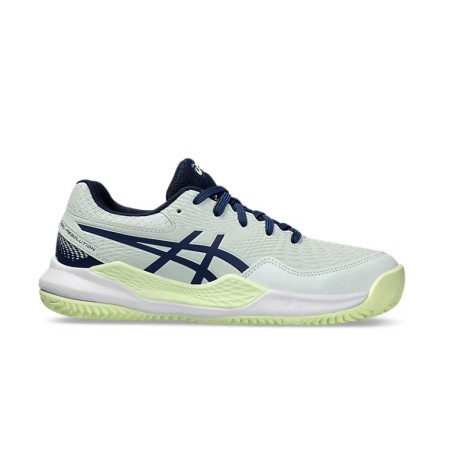 Chaussures ASICS Junior GEL-RESOLUTION 9 GS Terre Battue Blanc / Jaune PE 2024