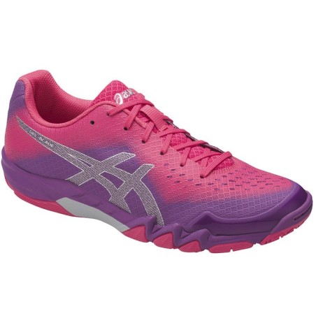 Chaussures ASICS Femme Gel-Blade 6 Indoor Rose / Violette AH 2017