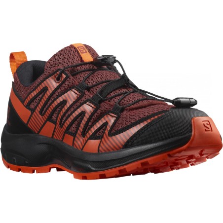 Chaussures Running SALOMON Junior XA PRO V8 J Noir / Orange AH 2021