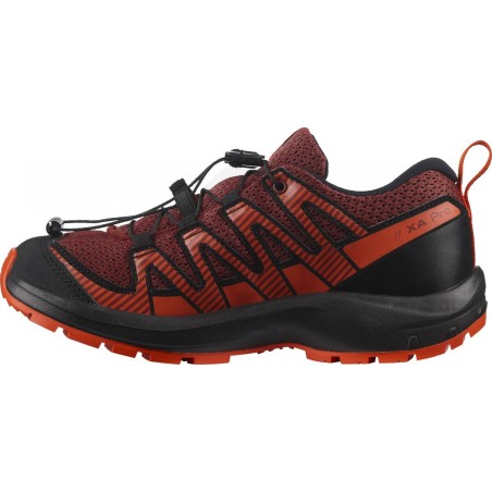 Chaussures Running SALOMON Jnuior XA PRO V8 J Noir / Orange AH 2021