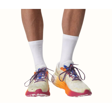 Chaussures Running SALOMON Homme AERO GLIDE 2 ISO Blanc / Orange / Rose PE 2024