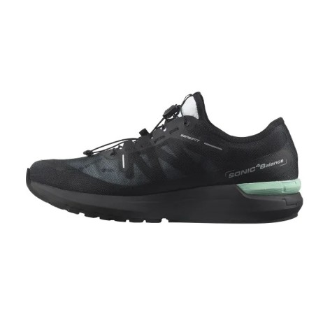 Chaussures Running SALOMON Mixte SONIC 4 GTX Noir/ Vert AH 2021