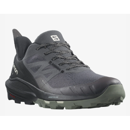 Chaussures Running SALOMON OUTpulse GTX Gris / Noir PE 2022