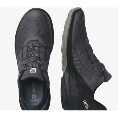Chaussures Running SALOMON OUTpulse GTX Gris / Noir PE 2022