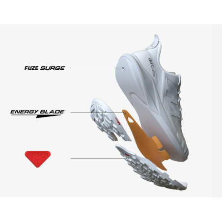 Chaussures Running SALOMON OUTpulse GTX Gris / Noir PE 2022