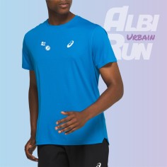 T-Shirt ASICS Running Homme CORE SS TOP Bleu ALBI RUN...
