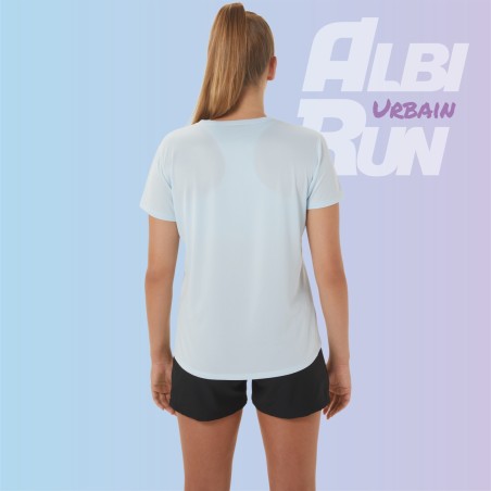 T-Shirt ASICS Running Femme CORE SS TOP Bleu ALBI RUN URBAIN 2025
