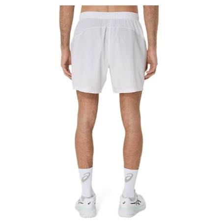 Short Tennis ASICS Homme COURT 7IN SHORT Blanc PE 2025