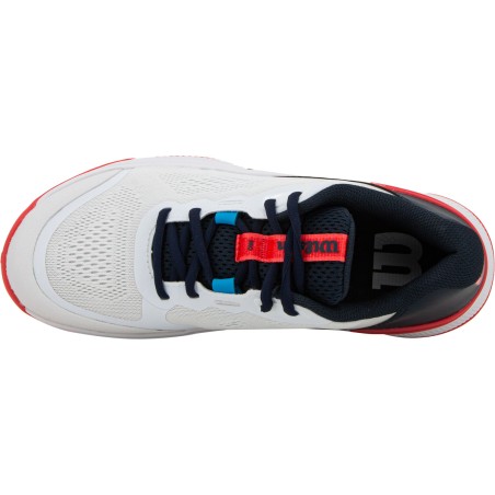 Chaussures WILSON Femme INTTRIGUE PRO Toutes Surfaces Blanc/Bleu/Rose PE 2025