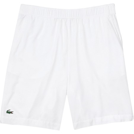 Short LACOSTE Homme ULTRA DRY REGULAR FIT Blanc AH 2024