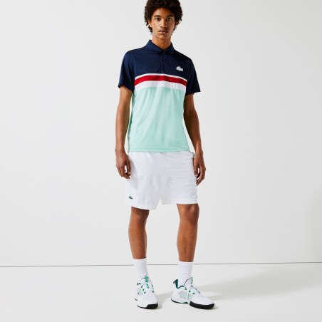 Short LACOSTE Homme ULTRA DRY REGULAR FIT Blanc AH 2024