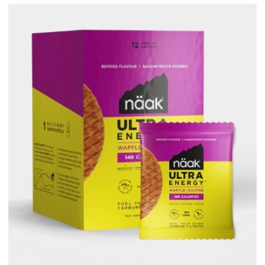 Gaufrettes ENERGETIQUE NAAK ULTRA ENERGY Fruits...