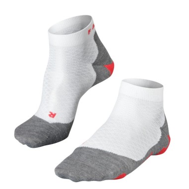 Chaussettes FALKE Femme RU5 SHORT Blanc / Gris...