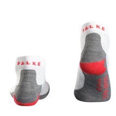 Chaussettes FALKE Femme RU5 Short Grise / Rouge PE 2018 2