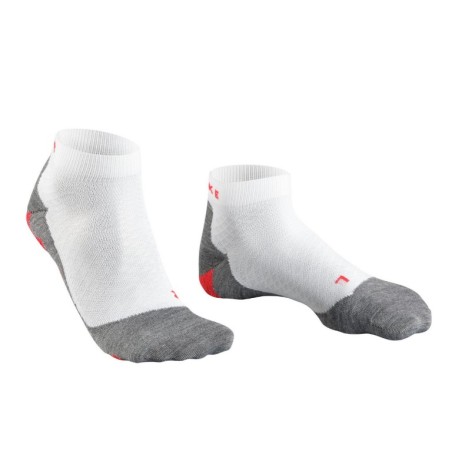Chaussettes FALKE Femme RU5 SHORT Blanc / Gris PE 2018