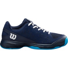 Chaussures WILSON Junior RUSH PRO JR L Bleu / Orange PE 2025