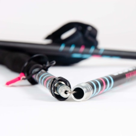 Bâton Trail GUIDETTI Platinium NEO PULSE Rose 2025