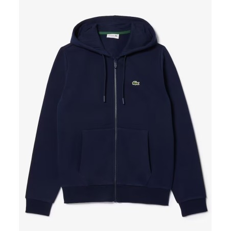 Veste à capuche zippée LACOSTE Homme SPORT Marine 2024