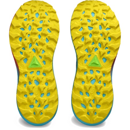 Chaussures Running ASICS Homme GEL-TRABUCO 11 Noir / Bleu / Jaune AH 2023