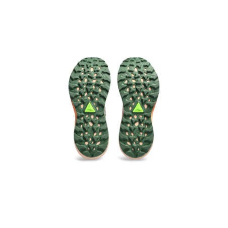 Chaussures Running ASICS Femme GEL-TRABUCO 11 Noir / Saumon / Vert AH 2023