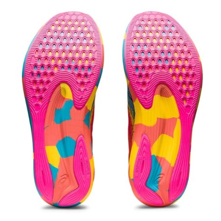 Chaussures Running ASICS Homme NOOSA TRI 15 Rose / Orange / Bleue AH 2023