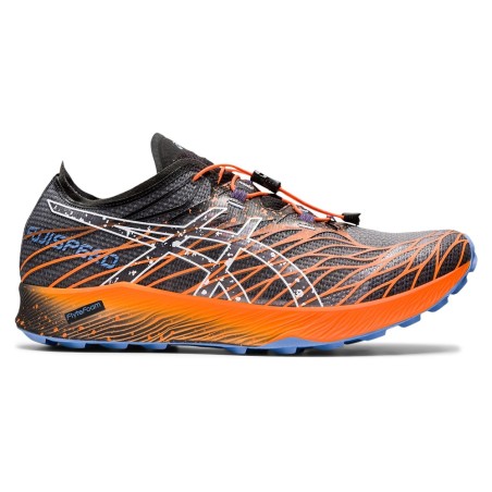 Chaussures Running ASICS Homme FUJISPEED Noire / Orange PE 2022