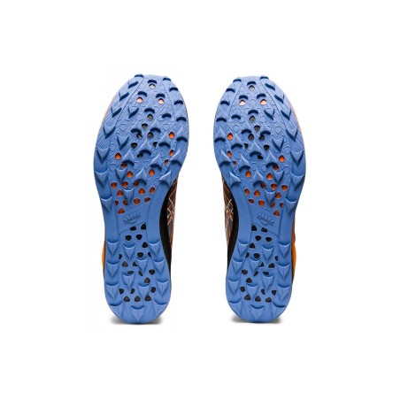 Chaussures Running ASICS Homme FUJISPEED Noir / Orange / Bleu PE 2022