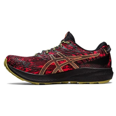 Chaussures Running ASICS Homme FUJI LITE 3  Rouge / Noir PE 2023