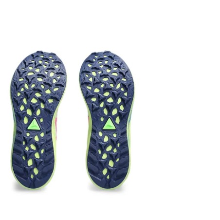 Chaussures Running ASICS Femme FUJI LITE 4 Gris / Vert AH 2023