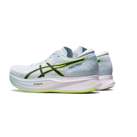 Chaussures Running ASICS Femme MAGIC SPEED Bleu clair / Vert PE 2023