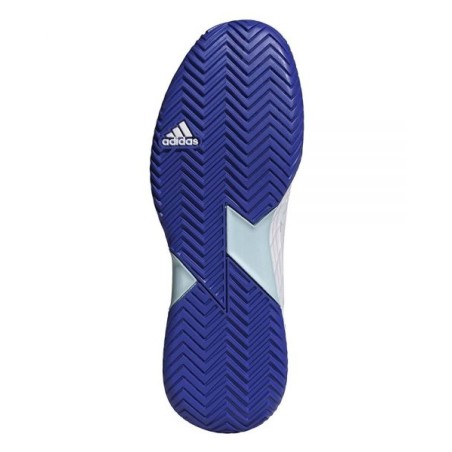 Chaussures ADIDAS Homme DEFIANT SPEED 2 Terre Battue Blanc / Bleu AH 2024