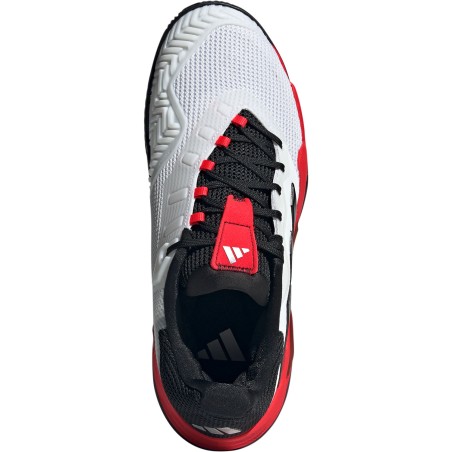 Chaussures ADIDAS Homme BARRICADE Toutes Surfaces Blanc / Noir AH 2024