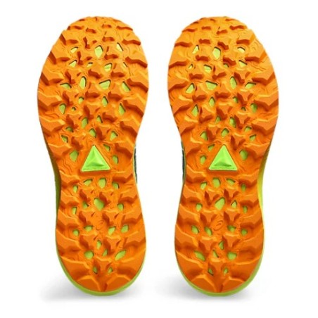 Chaussures Running ASICS Homme GEL-TRABUCO 11 Noir / Orange / Jaune AH 2023