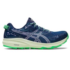 Chaussures Running ASICS Homme FUJI LITE 3 Bleu / Vert AH...
