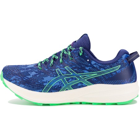 Chaussures Running ASICS Homme FUJI LITE 3 Bleu / Vert AH 2022