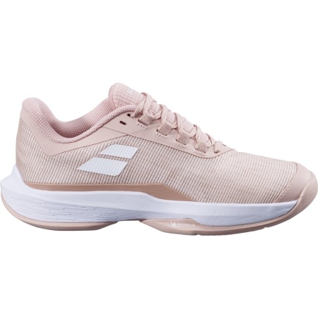 Chaussures BABOLAT Femme JET TERE 2 Toutes Surfaces Rose / Blanc PE 2025