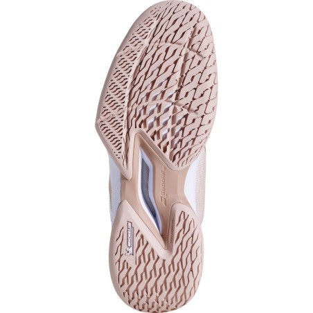 Chaussures BABOLAT Femme JET TERE 2 Toutes Surfaces Rose / Blanc PE 2025