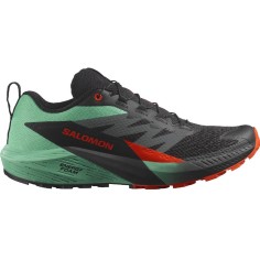 Chaussures Running SALOMON Homme SENSE RIDE 5 Turquoise /...