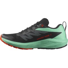 Chaussures Running SALOMON Homme SENSE RIDE 5 Turquoise /... 2