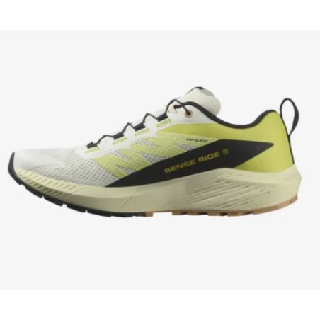 Chaussures Running SALOMON Homme SENSE RIDE 5 Jaune / Beige PE 2024