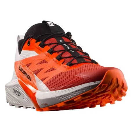 Chaussures Running SALOMON Homme SENSE RIDE 5 Orange / Gris PE 2023