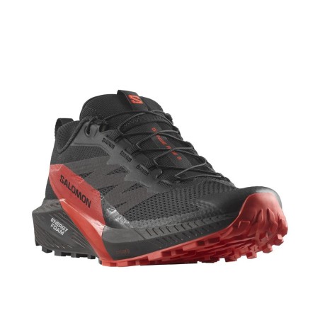 Chaussures Running SALOMON Homme SENSE RIDE 5 Noir / Rouge AH 2023