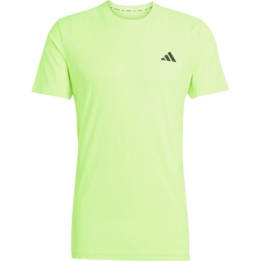 T-Shirt ADIDAS Homme FREELIFT Jaune Fluo PE 2025