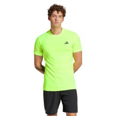 T-Shirt ADIDAS Homme FREELIFT Jaune Fluo PE 2025 2