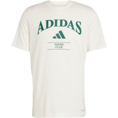 T-Shirt ADIDAS Homme HERITAGE TNS Blanc / Vert PE 2025