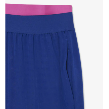 Short LACOSTE Homme Roland Garros Bleu / Rose...